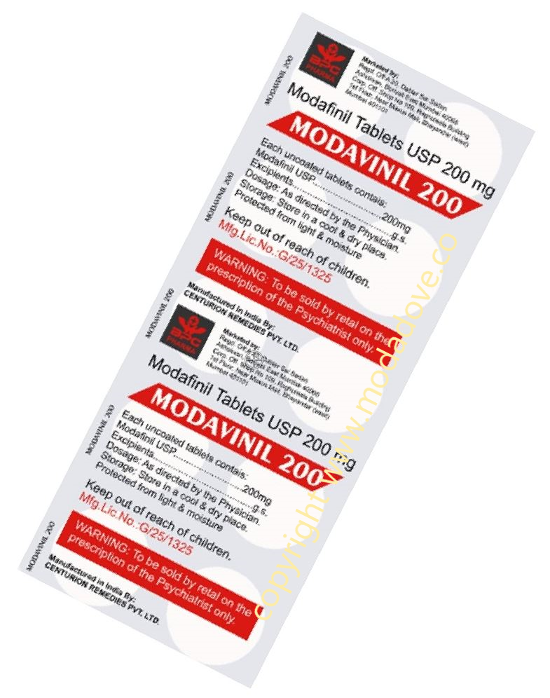 Modavinil 200mg (Modafinil)